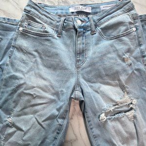 Judy Blue Distressed Light Wash Boyfriend Jeans size 1/25